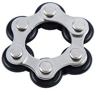 Fidget chain, black in the group TOYS, KIDS & BABY PRODUCTS / Toys / Fidget Spinners at TP E-commerce Nordic AB (38-82270)