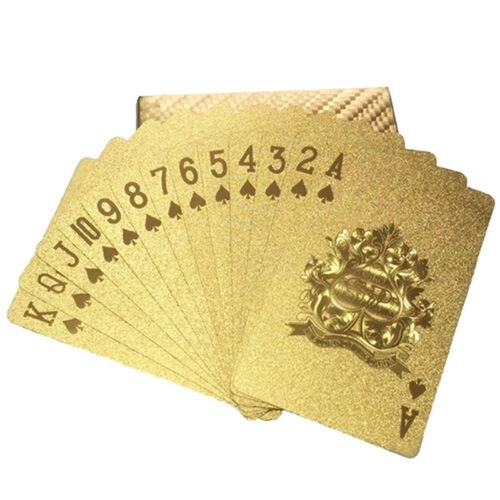 Deck of cards, Playing cards, Gold in the group TOYS, KIDS & BABY PRODUCTS / Games / Card games at TP E-commerce Nordic AB (38-82286)
