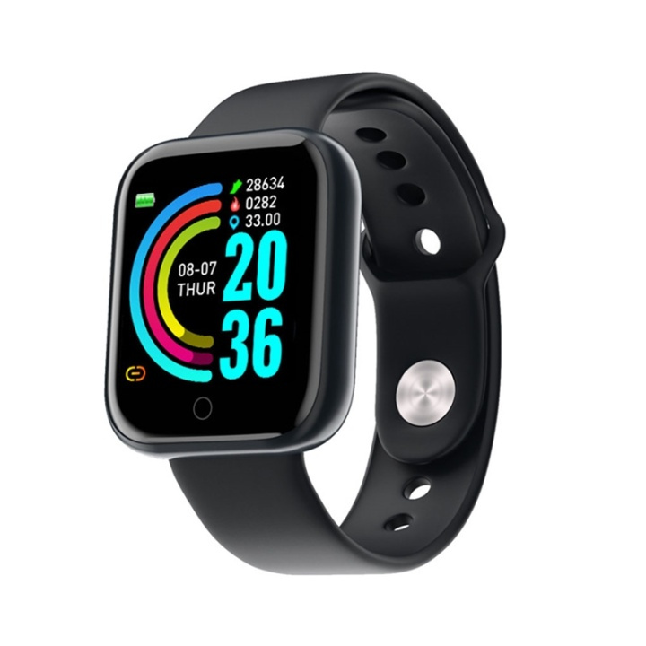 Smart aktivitetsarmband med tydlig display, Svart in the group Sport, leisure & Hobby / Smartwatch & Activity trackers / Activity bracelets at TP E-commerce Nordic AB (38-82305)