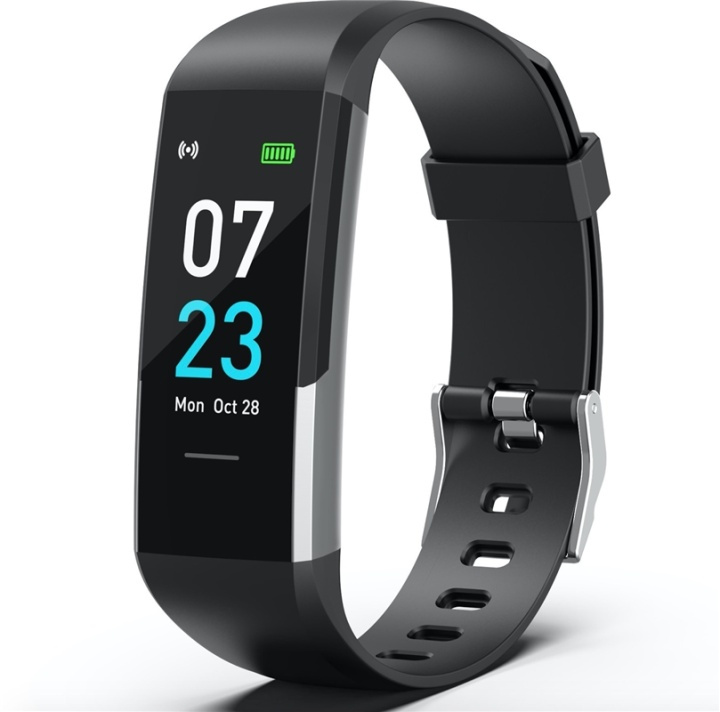 Smart activity bracelet, Black in the group Sport, leisure & Hobby / Smartwatch & Activity trackers / Activity bracelets at TP E-commerce Nordic AB (38-82309)