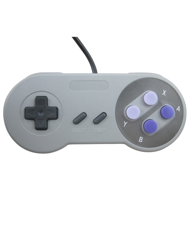 SNES Retro Controller for PC (USB) in the group HOME ELECTRONICS / Game consoles & Accessories / Super Nintendo Entertainment System (SNES) at TP E-commerce Nordic AB (38-82320)