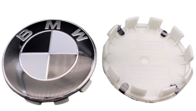 BMW center cover, Black/White in the group CAR / Car accessories / Other Car accessories at TP E-commerce Nordic AB (38-82357)