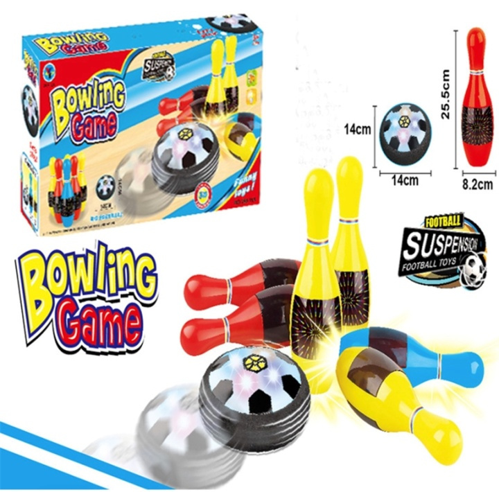 Bowling with a floating soccer ball in the group TOYS, KIDS & BABY PRODUCTS / Toys / Board games / Family Games at TP E-commerce Nordic AB (38-82381)