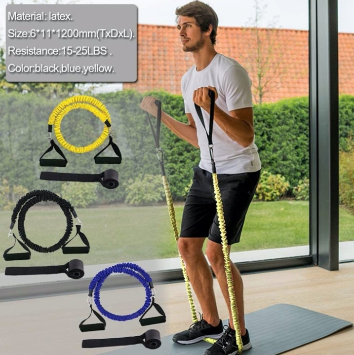 Resistance band, black in the group Sport, leisure & Hobby / Exercise equipment / Exercise accessories at TP E-commerce Nordic AB (38-82400)
