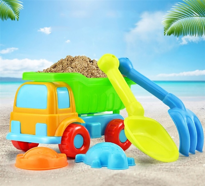 Strandset, 5-delar in the group TOYS, KIDS & BABY PRODUCTS / Outdoor toys / Bath toys at TP E-commerce Nordic AB (38-82446)