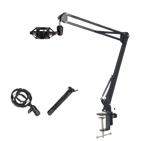 Table stand for Microphone, Adjustable in the group COMPUTERS & PERIPHERALS / Computer accessories / Microphones at TP E-commerce Nordic AB (38-82452)