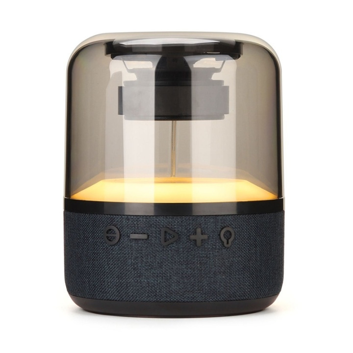 Speaker TRANSPARENT SMOKE with fabric panel & multicolor LED in the group HOME ELECTRONICS / Audio & Picture / Speakers & accessories / Bluetooth Speakers / Portable speakers at TP E-commerce Nordic AB (38-82459)