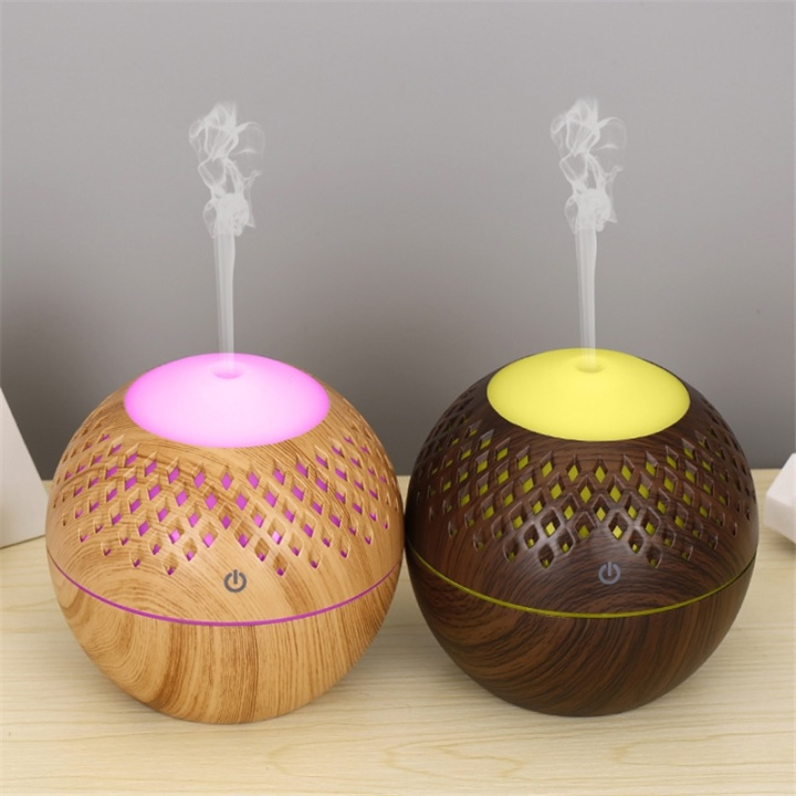 Humidifier/Aroma Diffuser in light wooden design with LED in the group HOME, HOUSEHOLD & GARDEN / Fans & Climate products / Humidifiers at TP E-commerce Nordic AB (38-82513)