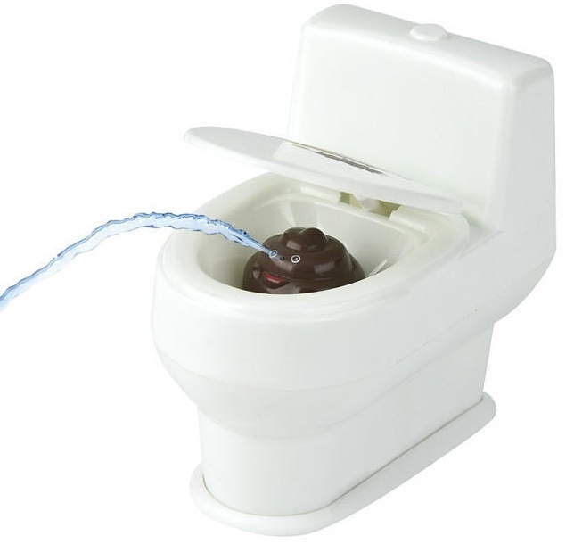 Splashing joke toilet in the group Sport, leisure & Hobby / Fun stuff / Fun stuff at TP E-commerce Nordic AB (38-82524)