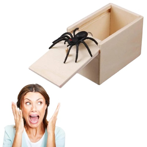 Spider in a box in the group HOME, HOUSEHOLD & GARDEN / Interior / Halloween at TP E-commerce Nordic AB (38-82534)