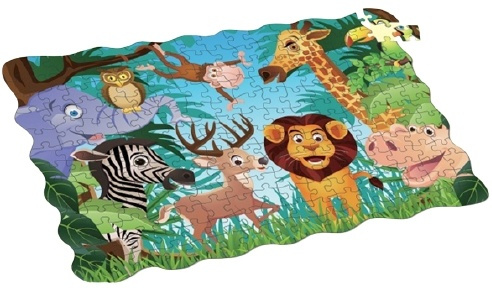 208-bit puzzle, Jungle in the group TOYS, KIDS & BABY PRODUCTS / Toys / Puzzles at TP E-commerce Nordic AB (38-82614)