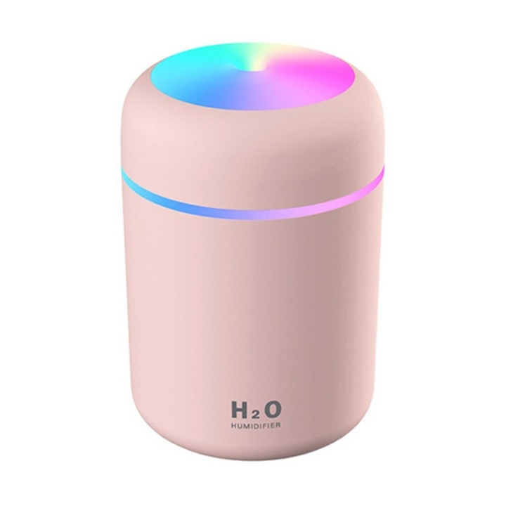 Humidifier with led light, Pink in the group HOME, HOUSEHOLD & GARDEN / Fans & Climate products / Humidifiers at TP E-commerce Nordic AB (38-82620)