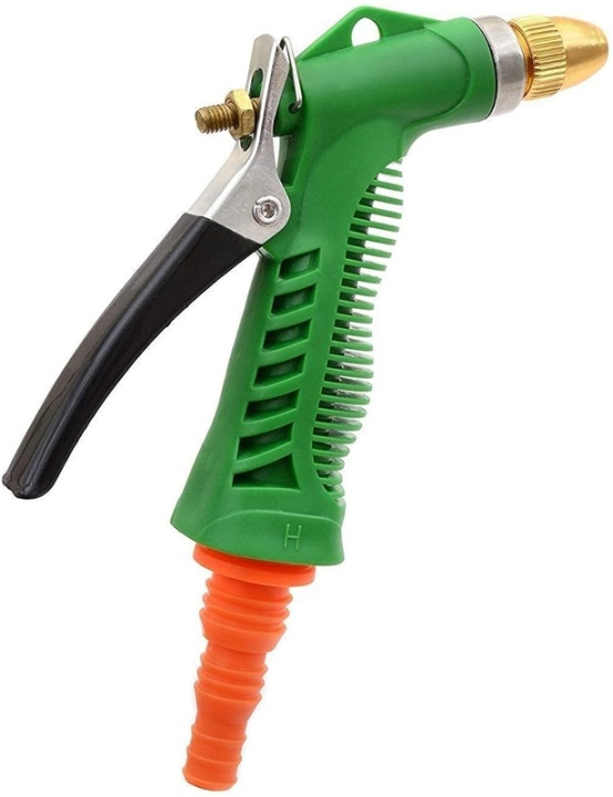Spray nozzle for water hose, Green in the group HOME, HOUSEHOLD & GARDEN / Garden products / Garden tools at TP E-commerce Nordic AB (38-82630)