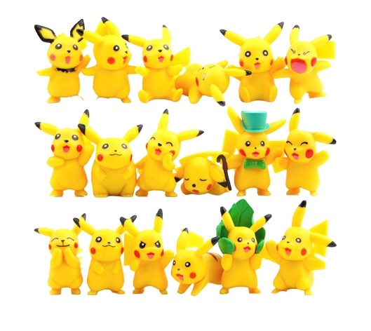 Pikachufigurer, 18st in the group TOYS, KIDS & BABY PRODUCTS / Toys / Toys at TP E-commerce Nordic AB (38-82682)