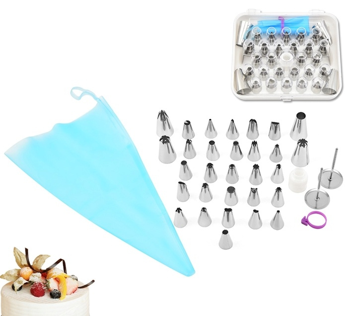 Spritsset för bakelser, 35-delar in the group HOME, HOUSEHOLD & GARDEN / Kitchen utensils / Other kitchen tools at TP E-commerce Nordic AB (38-82698)