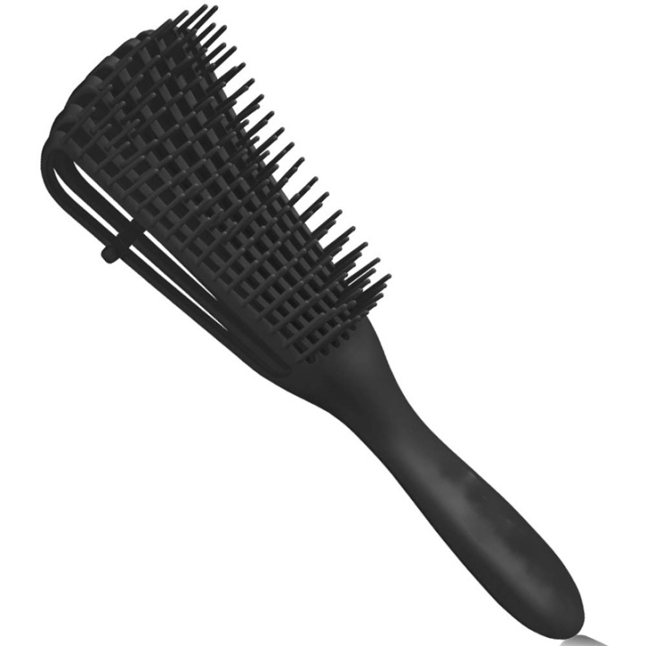 Flexible Hairbrush, black in the group BEAUTY & HEALTH / Hair & Styling / Hair brushes at TP E-commerce Nordic AB (38-82712)