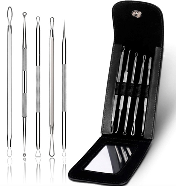 Acne removal, 5 pieces in the group BEAUTY & HEALTH / Skin care / Face / Skin care tools at TP E-commerce Nordic AB (38-82720)