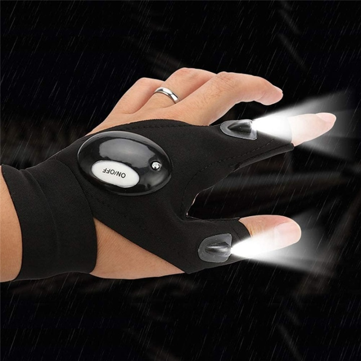 Flashlight glove in the group Sport, leisure & Hobby / Flashlights & Head lamps / Flashlights at TP E-commerce Nordic AB (38-82723)