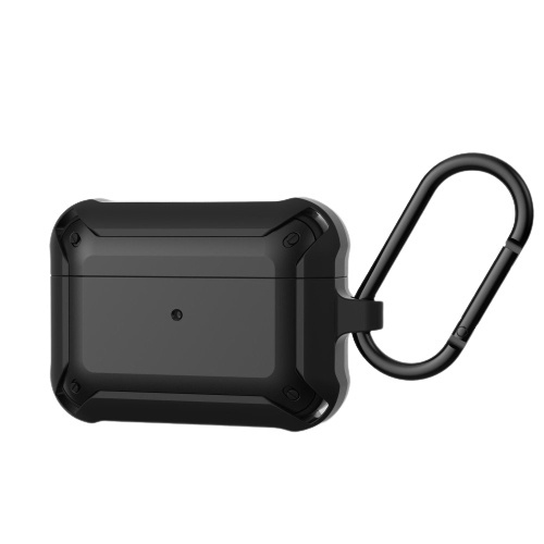 Case for AirPods Pro, Black in the group HOME ELECTRONICS / Audio & Picture / Headphones & Accessories / Accessories at TP E-commerce Nordic AB (38-82804)