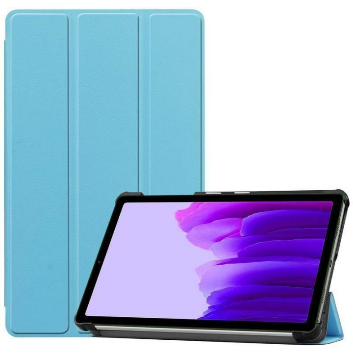 Tri-fold fodral med stativfunktion för Galaxy Tab A7 10.4 T500-T505, Ljusblå in the group SMARTPHONE & TABLETS / Tablet cases / Samsung tablets at TP E-commerce Nordic AB (38-82849)