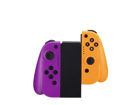 Gamepad för Nintendo Switch, Lila/Orange in the group HOME ELECTRONICS / Game consoles & Accessories / Nintendo Switch / Accessories at TP E-commerce Nordic AB (38-82954)