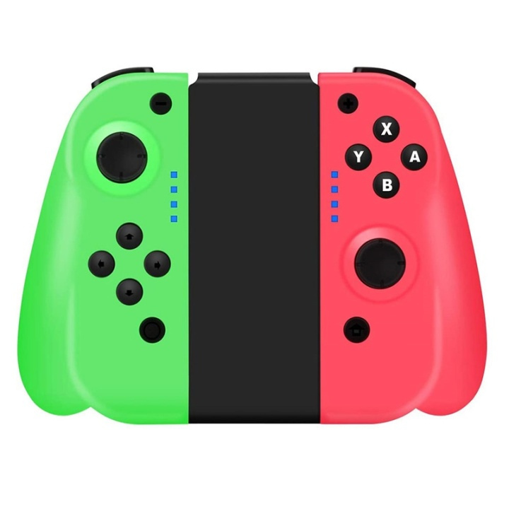 Gamepad for Nintendo Switch, Green/Pink in the group HOME ELECTRONICS / Game consoles & Accessories / Nintendo Switch / Accessories at TP E-commerce Nordic AB (38-82955)