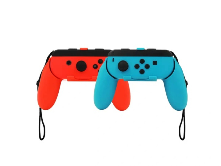 Holder for Switch Joy-Con, Red/Blue in the group HOME ELECTRONICS / Game consoles & Accessories / Nintendo Switch / Accessories at TP E-commerce Nordic AB (38-82960)