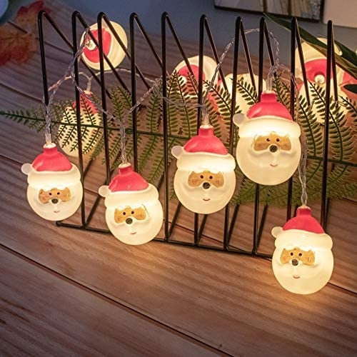 Decorative Christmas string 2m, Santas in the group HOME ELECTRONICS / Lighting / LED strips at TP E-commerce Nordic AB (38-83013)