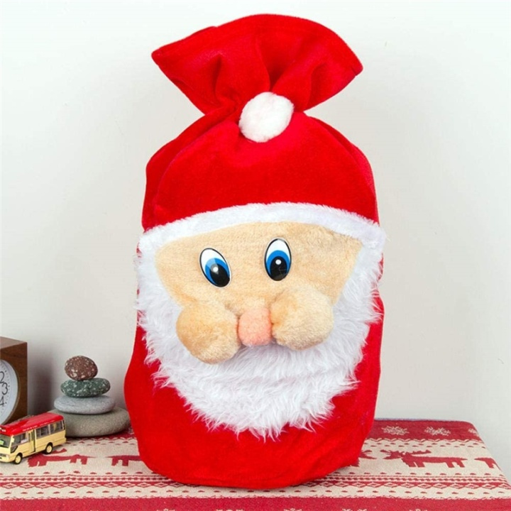 Christmas stocking Santa Claus 50 x 30 cm in the group HOME, HOUSEHOLD & GARDEN / Interior / Christmas decorations at TP E-commerce Nordic AB (38-83024)