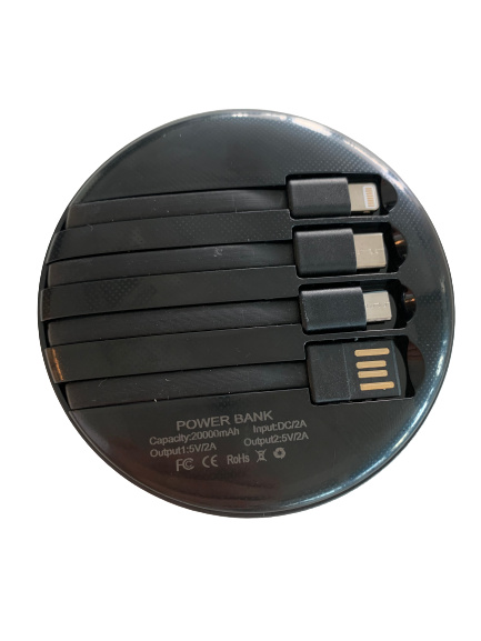 All in one powerbank, Black 20000mAh in the group SMARTPHONE & TABLETS / Chargers & Cables / Powerbanks at TP E-commerce Nordic AB (38-83116)
