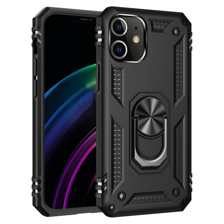 Armor case in TPU for iPhone 13, Black in the group SMARTPHONE & TABLETS / Phone cases / Apple / iPhone 13 / Cases at TP E-commerce Nordic AB (38-83131)
