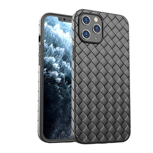 Woven TPU Case for iPhone 13 Pro, Black in the group SMARTPHONE & TABLETS / Phone cases / Apple / iPhone 13 Pro / Wallet Case at TP E-commerce Nordic AB (38-83137)