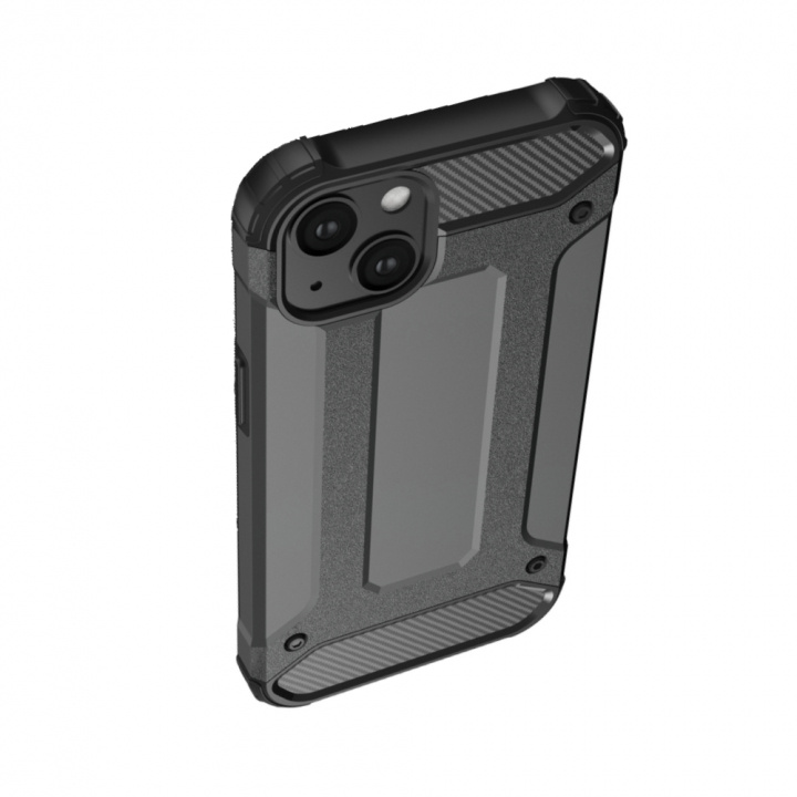 Strong industrial case for iPhone 13, Black in the group SMARTPHONE & TABLETS / Phone cases / Apple / iPhone 13 / Cases at TP E-commerce Nordic AB (38-83152)