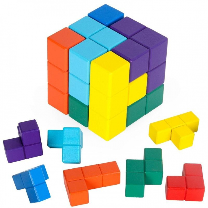 3D Puzzle cube in the group TOYS, KIDS & BABY PRODUCTS / Toys / Puzzles at TP E-commerce Nordic AB (38-83247)