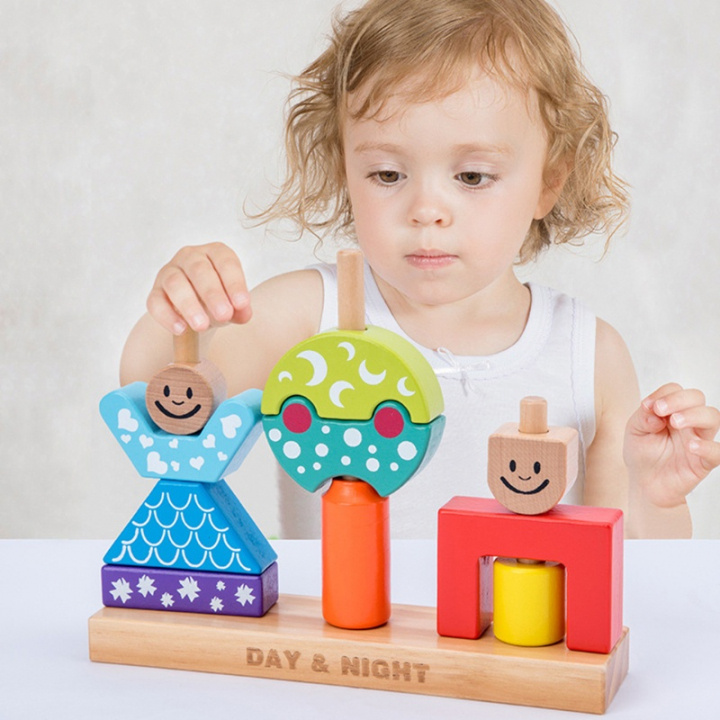 Wooden sorting toy for kids in the group TOYS, KIDS & BABY PRODUCTS / Baby toys / Activity toys at TP E-commerce Nordic AB (38-83261)