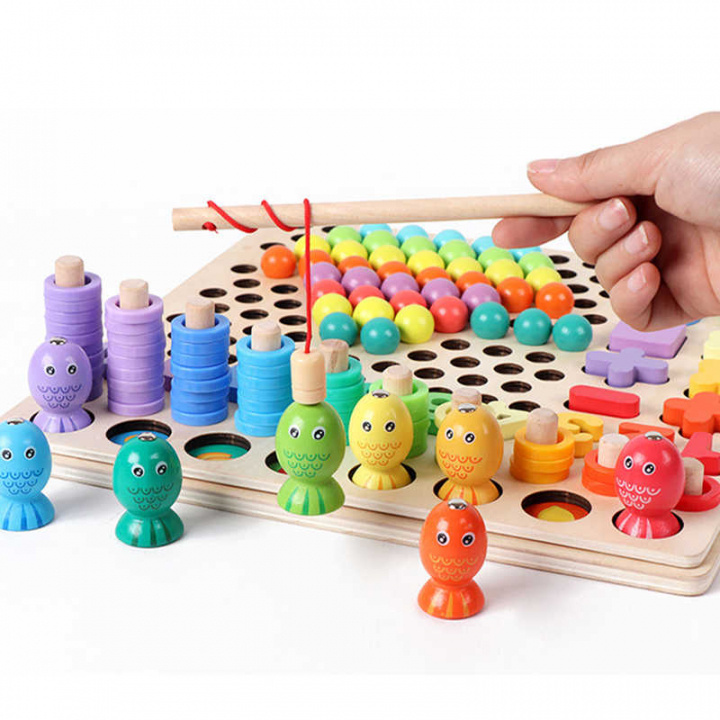 13-in-1 mathematical board game - logarithmic solutions in the group TOYS, KIDS & BABY PRODUCTS / Games / Children\'s games at TP E-commerce Nordic AB (38-83263)