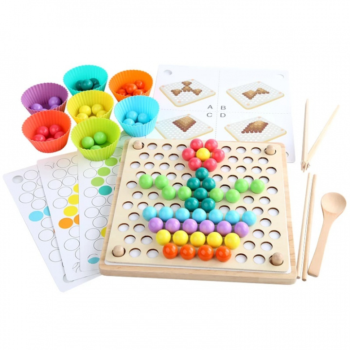 Educational game for learning colors and shapes in the group TOYS, KIDS & BABY PRODUCTS / Games / Children\'s games at TP E-commerce Nordic AB (38-83264)