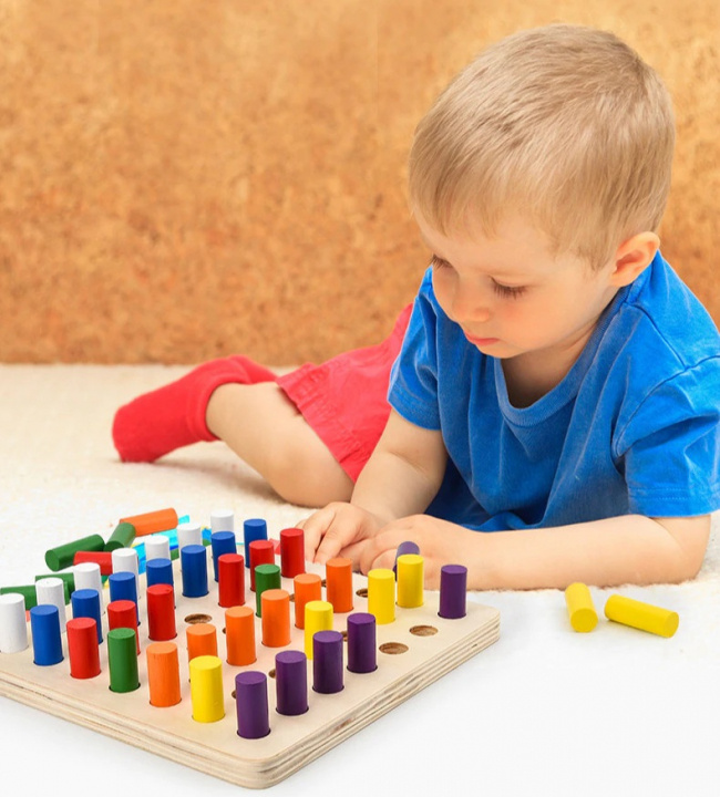 Multisensory toy for grip and color learning in the group TOYS, KIDS & BABY PRODUCTS / Toys / Toys at TP E-commerce Nordic AB (38-83265)