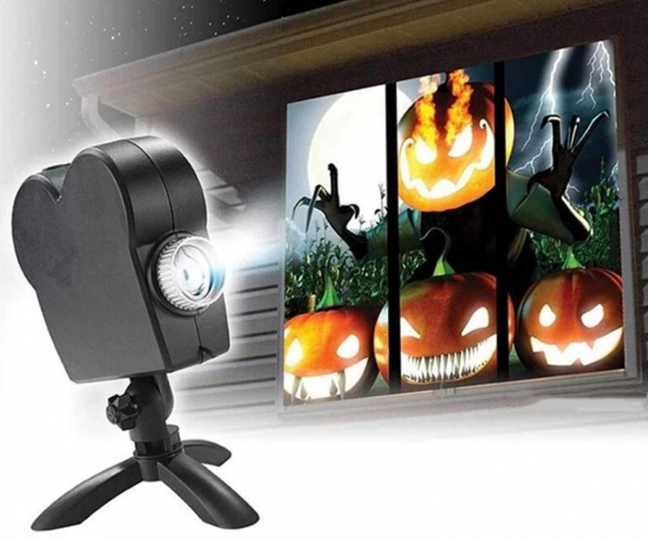 Halloween/Christmas laser projector in the group HOME, HOUSEHOLD & GARDEN / Interior / Halloween at TP E-commerce Nordic AB (38-83272)