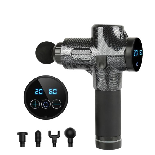 Massagegun Carbon, 12 V in the group BEAUTY & HEALTH / Massage & Wellness / Massage at TP E-commerce Nordic AB (38-83302)