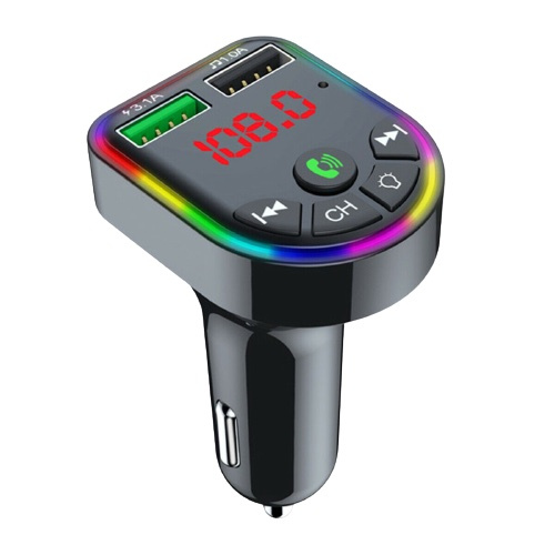 FM transmitter with Bluetooth and 2 x USB charging ports 3.1/1.0 A in the group CAR / Car audio & Multimedia / FM-transmitters at TP E-commerce Nordic AB (38-83312)