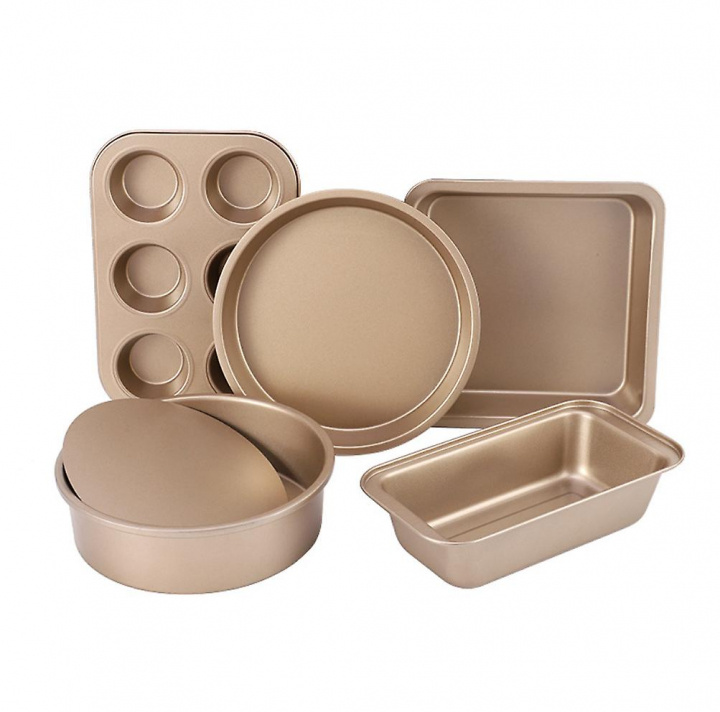 5 in 1 Baking Pan Set in the group HOME, HOUSEHOLD & GARDEN / Kitchen utensils / Baking accessories at TP E-commerce Nordic AB (38-83368)
