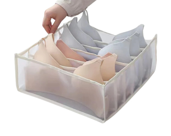 Storage box for underwear, 6 compartments in the group HOME, HOUSEHOLD & GARDEN / Interior / Strorage at TP E-commerce Nordic AB (38-83507)