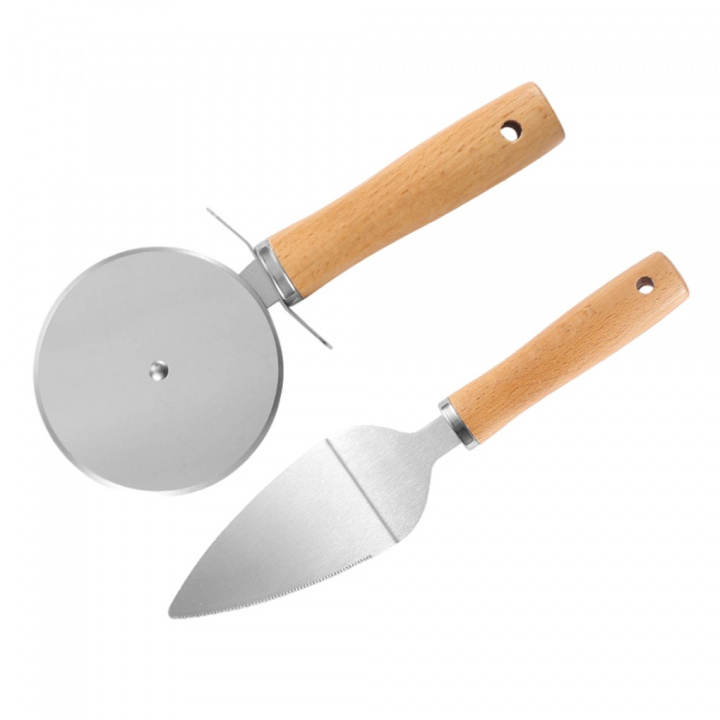 Pizzaset, Slicer & Spade in the group HOME, HOUSEHOLD & GARDEN / Kitchen utensils / Other kitchen tools at TP E-commerce Nordic AB (38-83531)