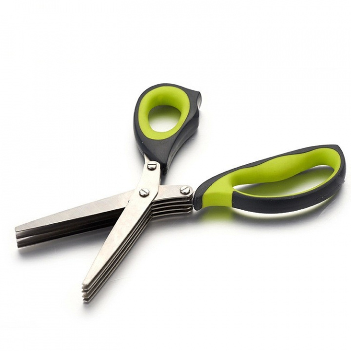 Multi-scissors in stainless steel in the group HOME, HOUSEHOLD & GARDEN / Kitchen utensils / Other kitchen tools at TP E-commerce Nordic AB (38-83533)