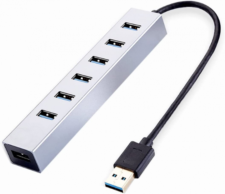 USB Hub, 7 ports in the group COMPUTERS & PERIPHERALS / Computer accessories / USB-Hubs at TP E-commerce Nordic AB (38-83559)