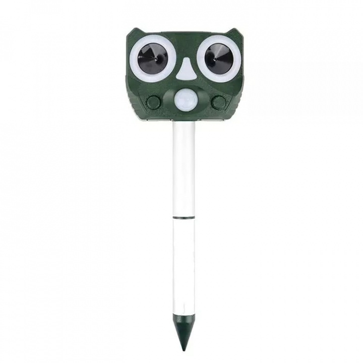 Solar Powered Pet Scare with Ultrasound and Alarm, Owl in the group HOME, HOUSEHOLD & GARDEN / Garden products / Pests at TP E-commerce Nordic AB (38-83567)