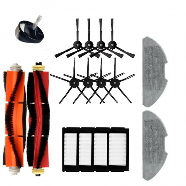 Spare parts kit for Xiaomi Mi Robot Vacuum, Xiaomi PRO in the group HOME, HOUSEHOLD & GARDEN / Cleaning products / Vacuum cleaners & Accessories / Accessories / Filters at TP E-commerce Nordic AB (38-83581)