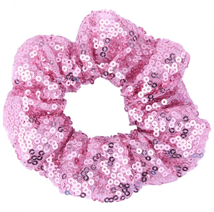 Scrunchie, Pink in the group BEAUTY & HEALTH / Hair & Styling / Hair accessories at TP E-commerce Nordic AB (38-83625)