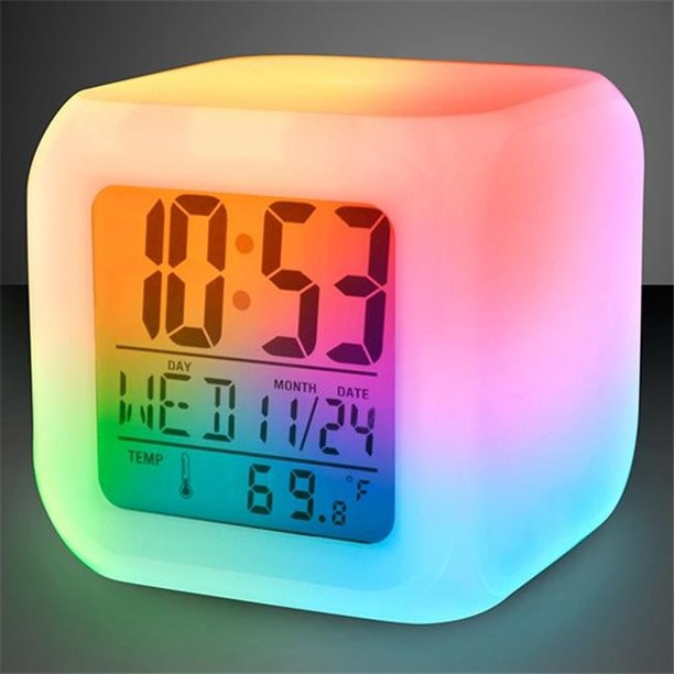 Alarm clock with LED light in the group HOME, HOUSEHOLD & GARDEN / Watches & Counters / Alarmclocks at TP E-commerce Nordic AB (38-83629)